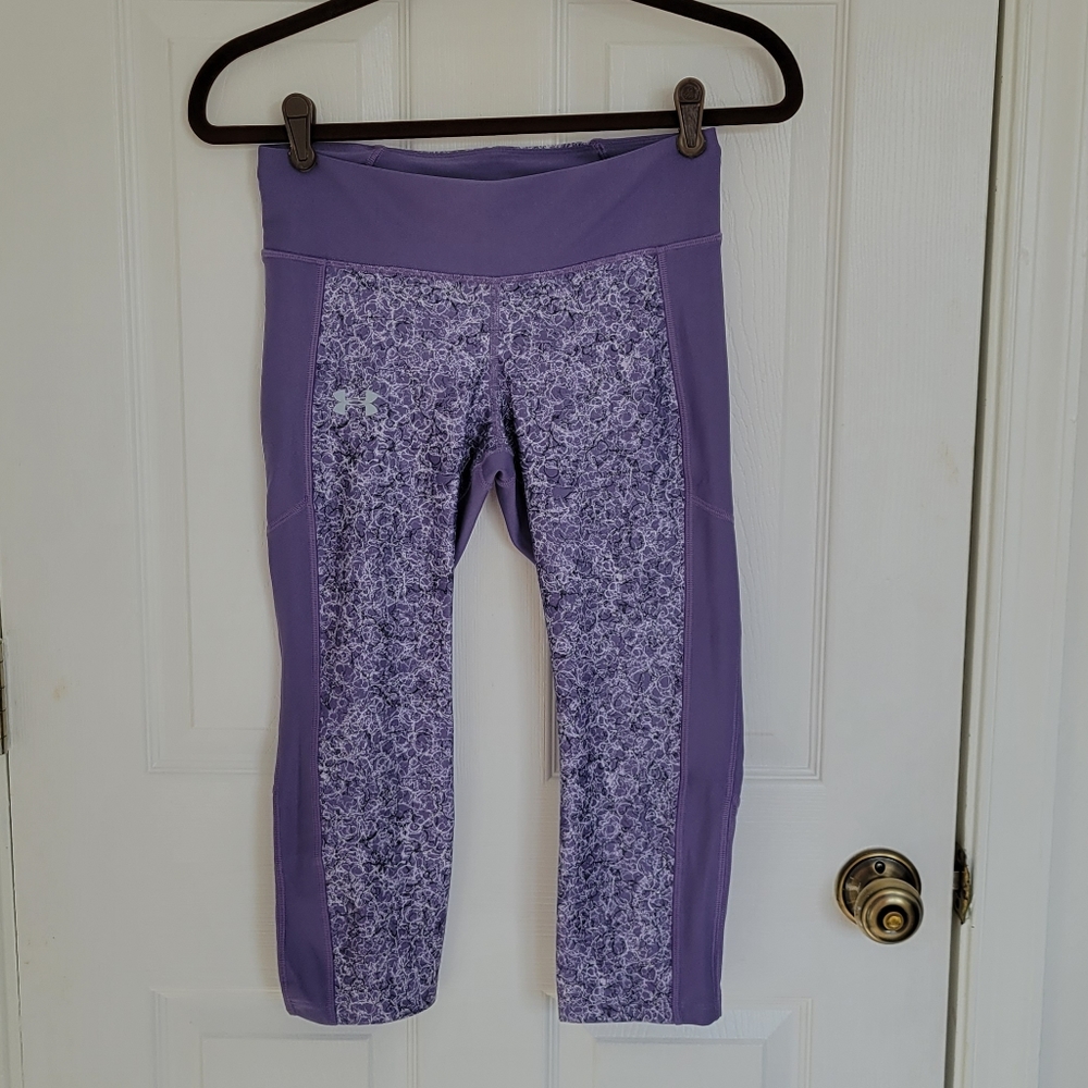 Purple under armour leggings